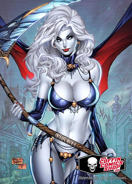 Lady Death: Mike Debalfo Lingerie Metallicard (BP Edition!) - Catacomb 1/22