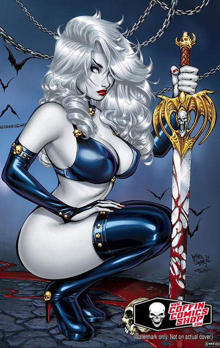 Lady Death: Mike DeBalfo Swornfest 2024 24x36" Poster - Unsigned (Catacomb 6/4)