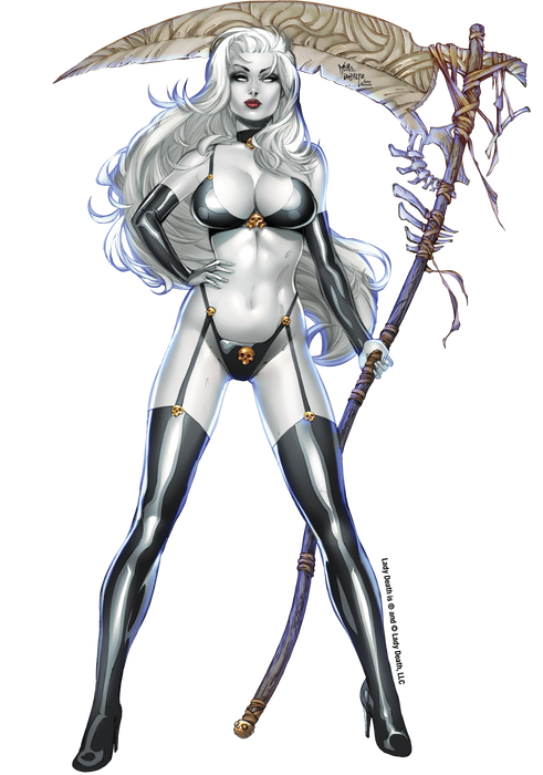 Lady Death: Transcendence 8" Vinyl Sticker