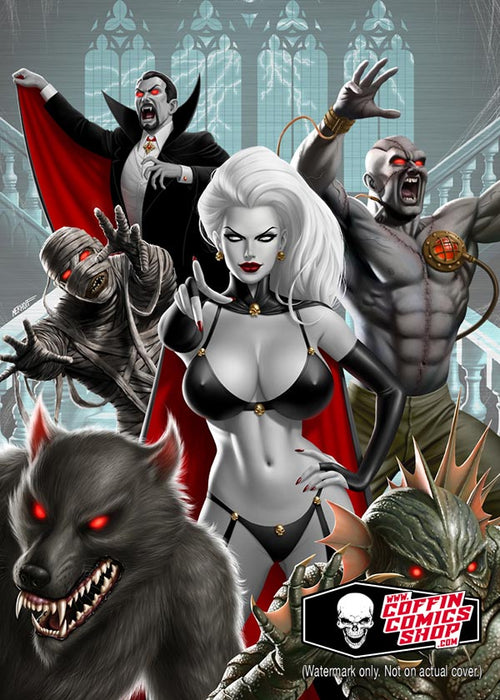 Lady Death: Monster Queen Metallicard (BP Edition!)