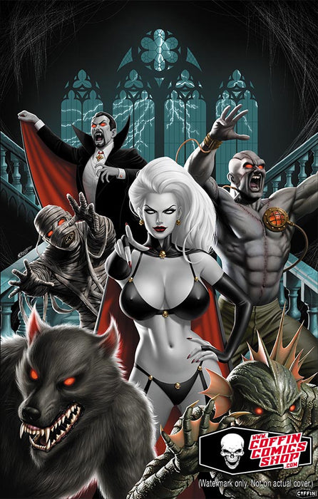 Lady Death: Monster Queen 11x17" Print