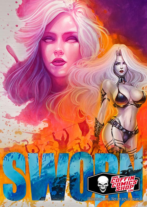 Lady Death: Monte Moore Swornfest 2024 Metallicard (BP Edition!) - Catacomb 3/5