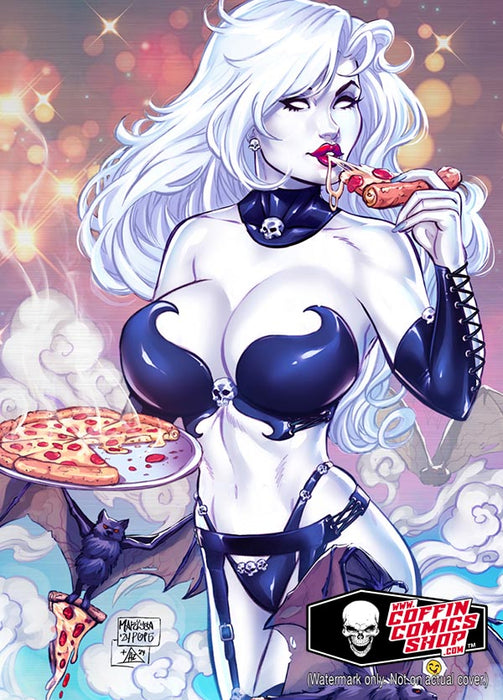 Lady Death: Munchy Metallicard
