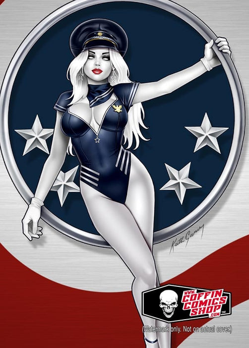 Lady Death: National Guard Birthday Metallicard (BP Edition!)