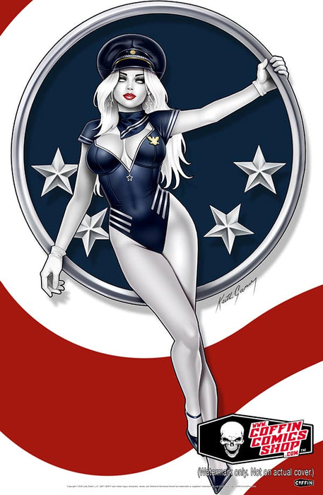 Lady Death: National Guard Birthday 11x17" Print