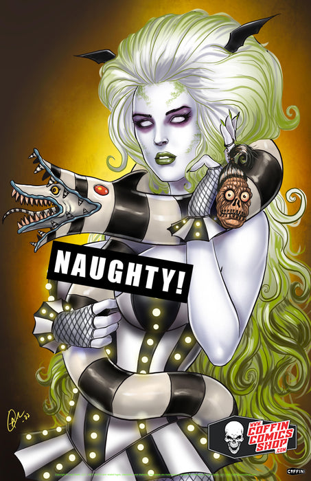 Lady Death: Naughty Beetledeath 11x17" Print