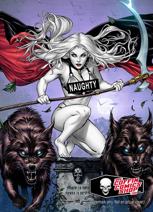 Lady Death: Naughty Body Snatcher Metallicard