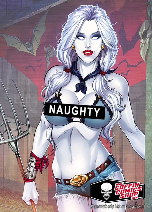 Lady Death: Naughty Country Gal Metallicard