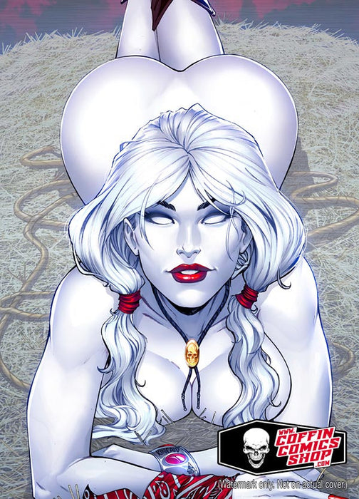 Lady Death: Naughty Country Moon Metallicard (BP Edition!) - Catacomb 3/19