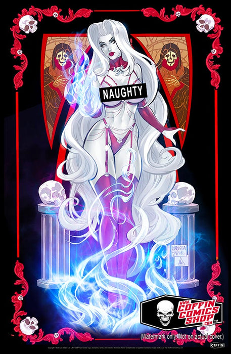 Lady Death: Naughty Illumination 11x17" Print