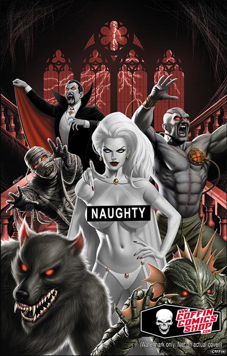 Lady Death: Naughty Monster Queen 11x17" Print