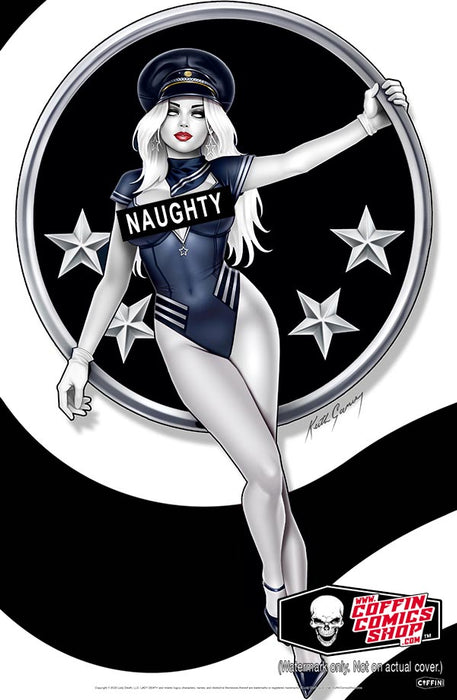 Lady Death: Naughty National Guard Birthday 11x17" Print