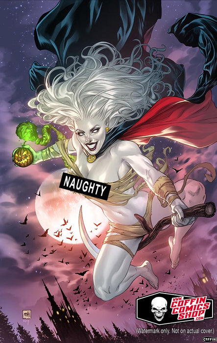 Lady Death: Naughty Night Flight 11x17" Print