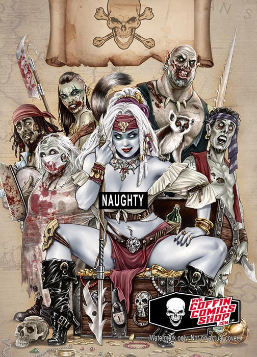 Lady Death: Naughty Scallywags Metallicard