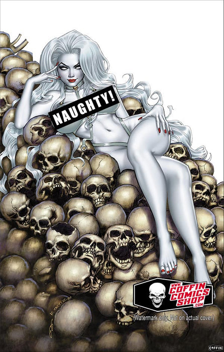 Lady Death: Naughty Skull 11x17" Print