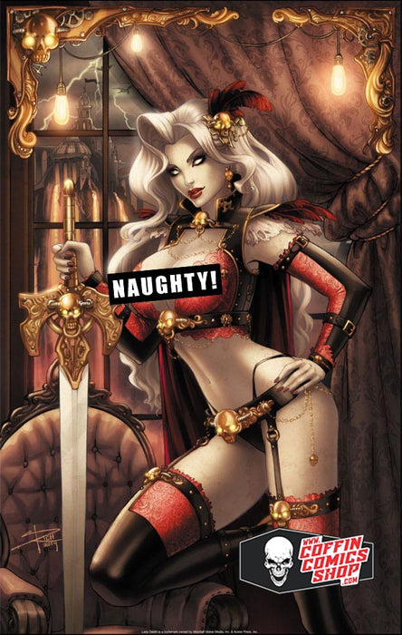 Lady Death: Naughty Steam 6x9" Mini Print