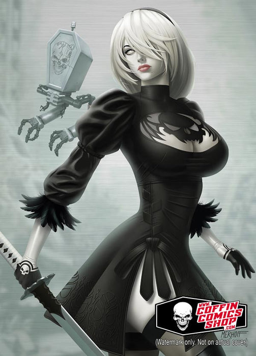 Lady Death: Necro Deathmata Metallicard