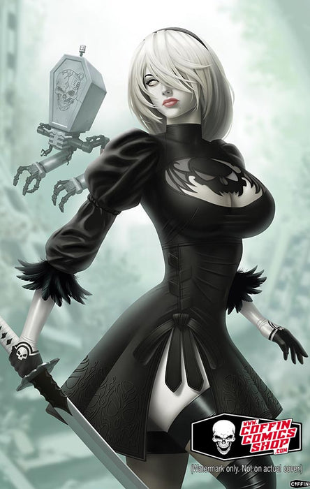 Lady Death: Necro Deathmata 11x17" Print