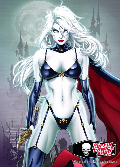 Lady Death: Necropolis Metallicard