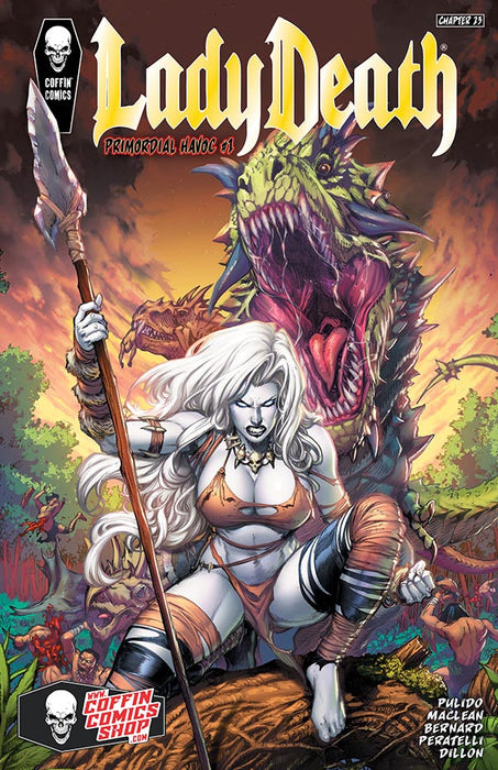 Lady Death: Primordial Havoc - Premiere Edition - Gold Foil