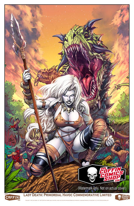 Lady Death: Primordial Havoc - Commemorative Limited 11x17" Print