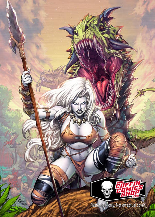 Lady Death: Primordial Havoc Premiere Metallicard