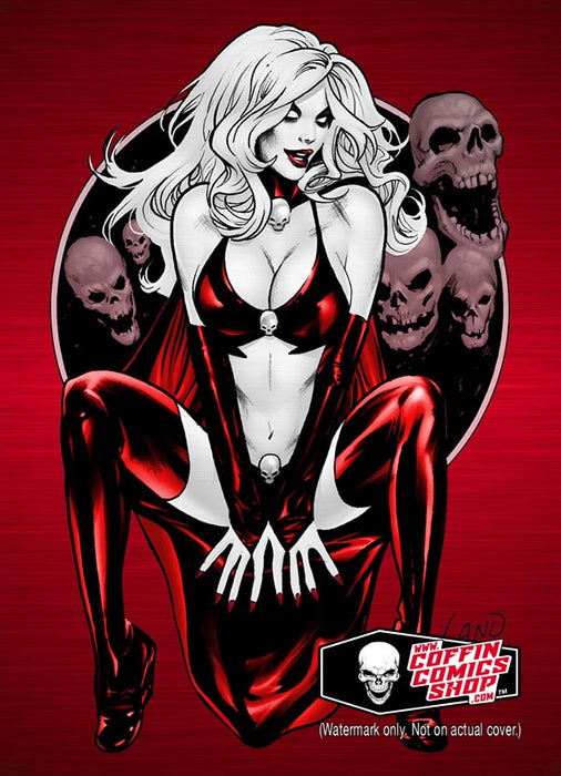 Lady Death: Primordial Havoc - Scarlet Metal Metallicard