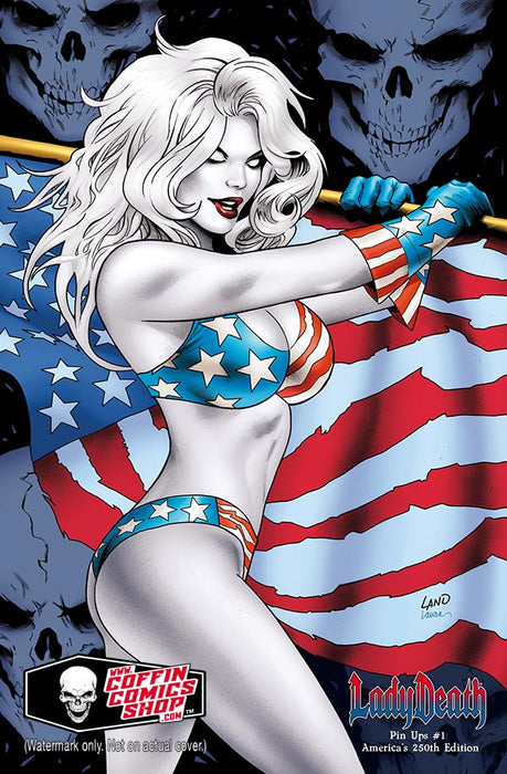 Lady Death: Pin Ups #1 – America’s 250th Edition