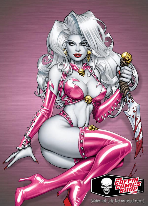 Lady Death: Pink Poison Metallicard