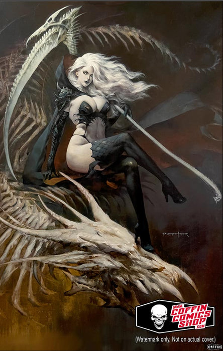 Lady Death: Puppeteer Lee Shadow Dragon 11x17" Print