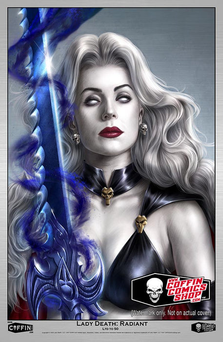 Lady Death: Radiant 11x17" Metal Print