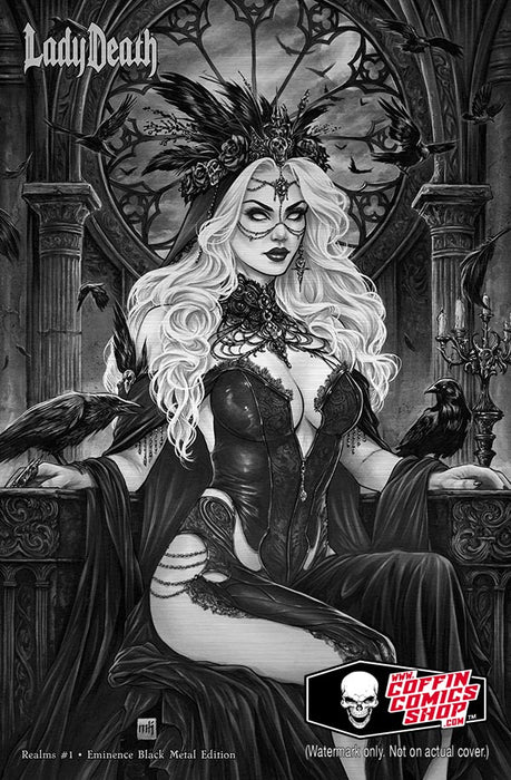 Lady Death: Realms #1 - Eminence Black Metal Edition