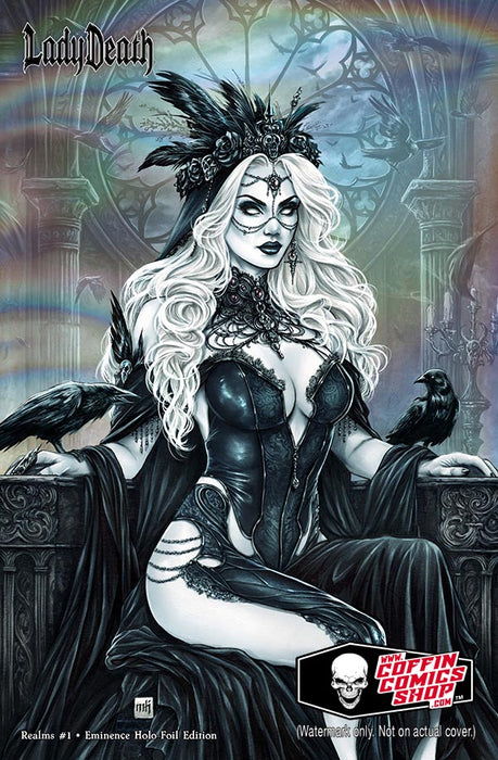 Lady Death: Realms #1 - Eminence Holo-Foil Edition