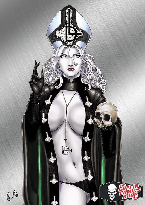 Lady Death: Ritual II Metallicard (Artist Proof #5) - Catacomb 6/25