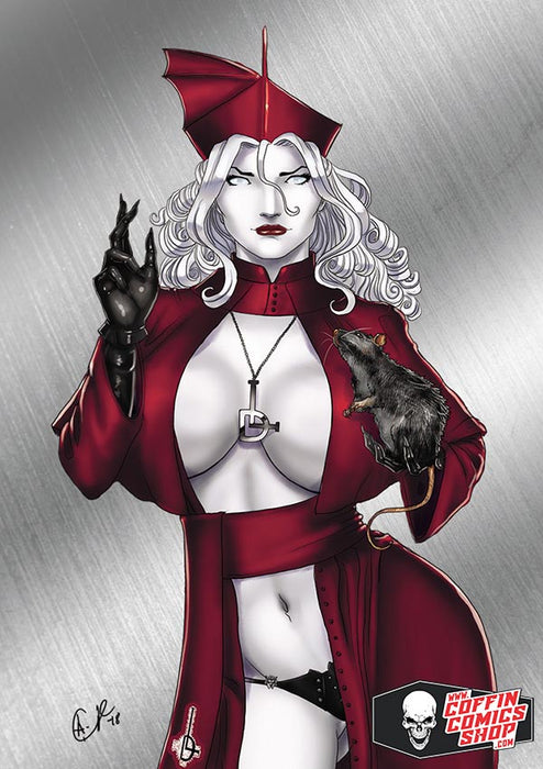 Lady Death: Ritual IV Metallicard (Artist Proof #5) - Catacomb 6/25