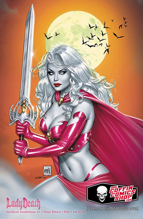 Lady Death: Sacrificial Annihilation #1 - Chase Edition - Pink