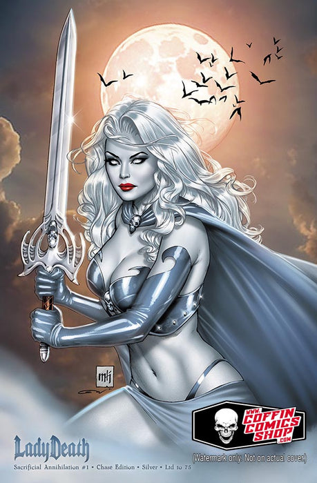 Lady Death: Sacrificial Annihilation #1 - Chase Edition - Silver