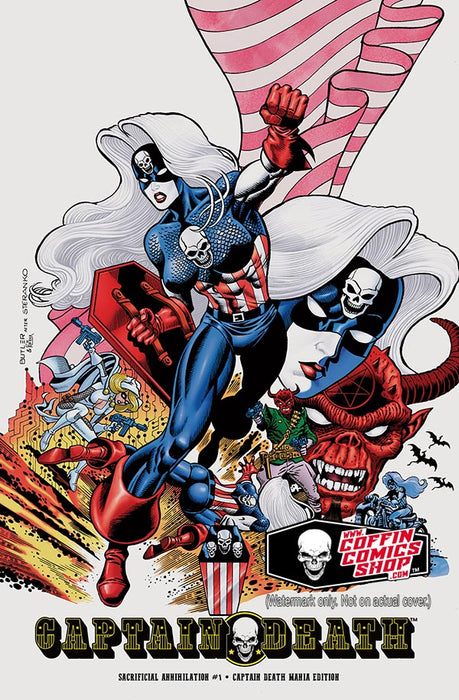 Lady Death: Sacrificial Annihilation #1 - Captain Death Mania Edition