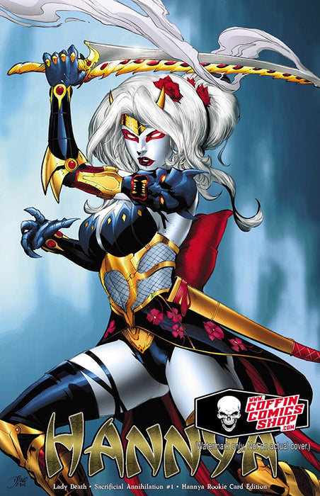 Lady Death: Sacrificial Annihilation #1 - Hannya Rookie Card Edition (Mockup) - After Holidaze Vault - Saturday