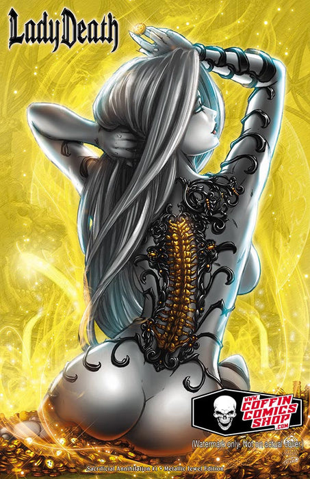 Lady Death: Sacrificial Annihilation - Metallic Jewel Edition (Artist Proof #4) - Tomb Treasures 12/17