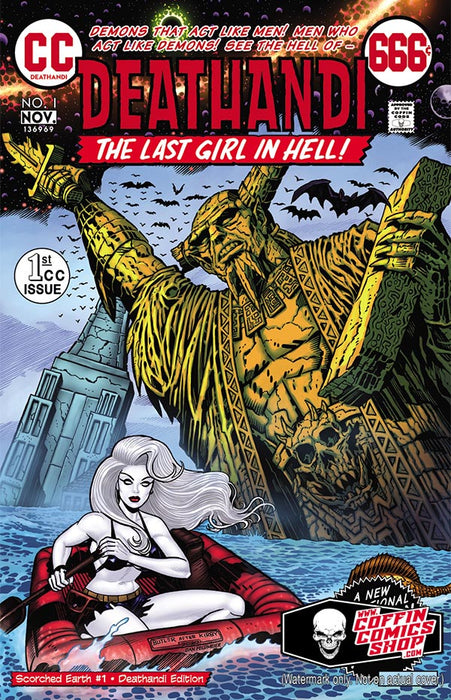 Lady Death: Scorched Earth #1 - Deathandi Edition (Mockup) - Catacomb 12/11