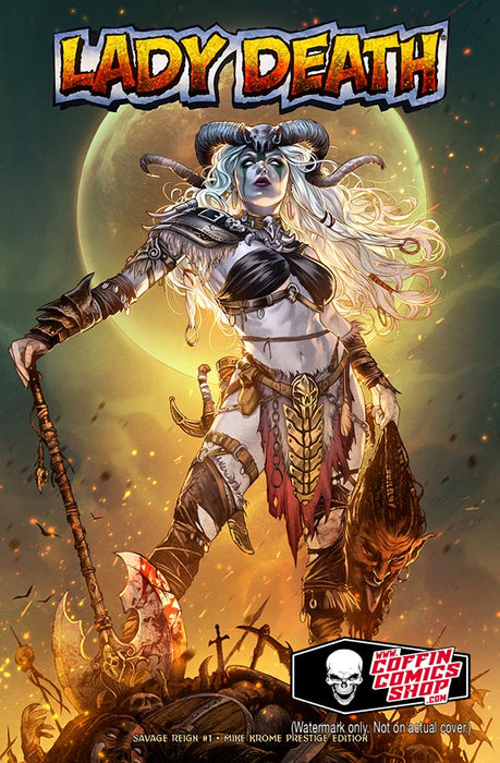 Lady Death: Savage Reign #1 - Mike Krome Prestige Edition