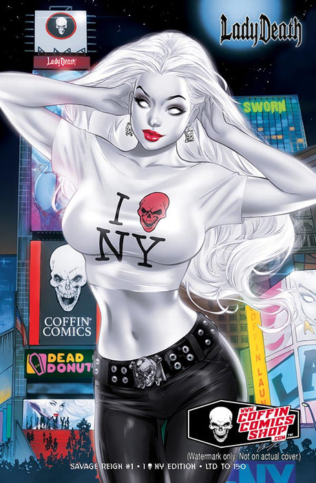 Lady Death: Savage Reign #1 - I (King Skull) NY Edition