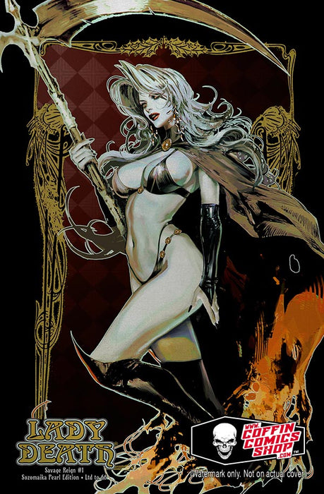 Lady Death: Savage Reign #1 - Sozomaika Pearl Edition