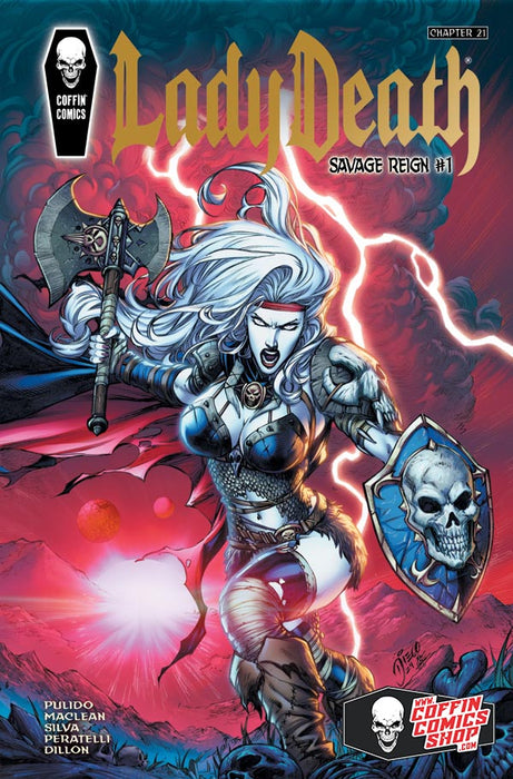 Lady Death: Savage Reign - Premiere Edition - Gold Foil