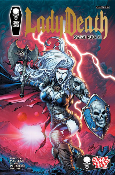 Lady Death レディデス　ジャンボカード LD_SR_CPO_PremiereGoldFoil_W_d