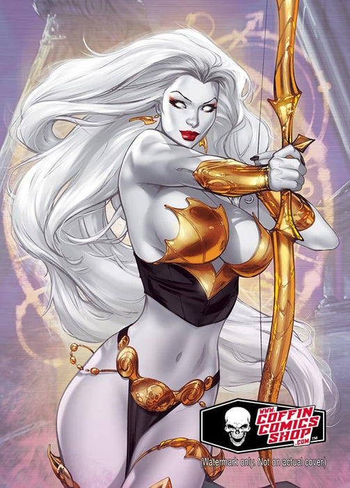 Lady Death: Sagittarius 2025 Metallicard