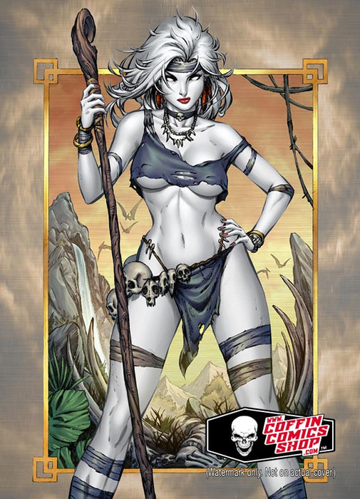 Lady Death: Savage Land Metallicard
