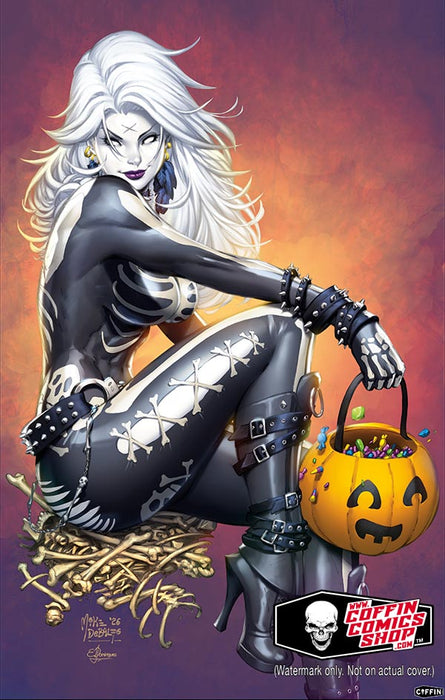 Lady Death: Skull Play 11x17" Print