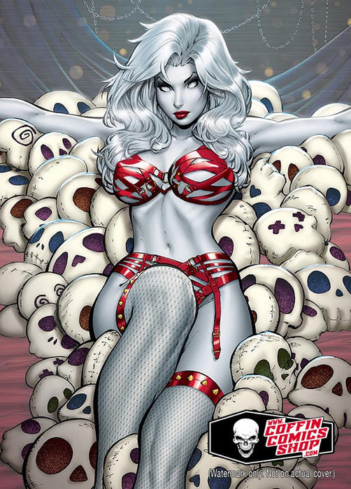 Lady Death: Skull Scream Metallicard (BP Edition!) - Catacomb 6/11